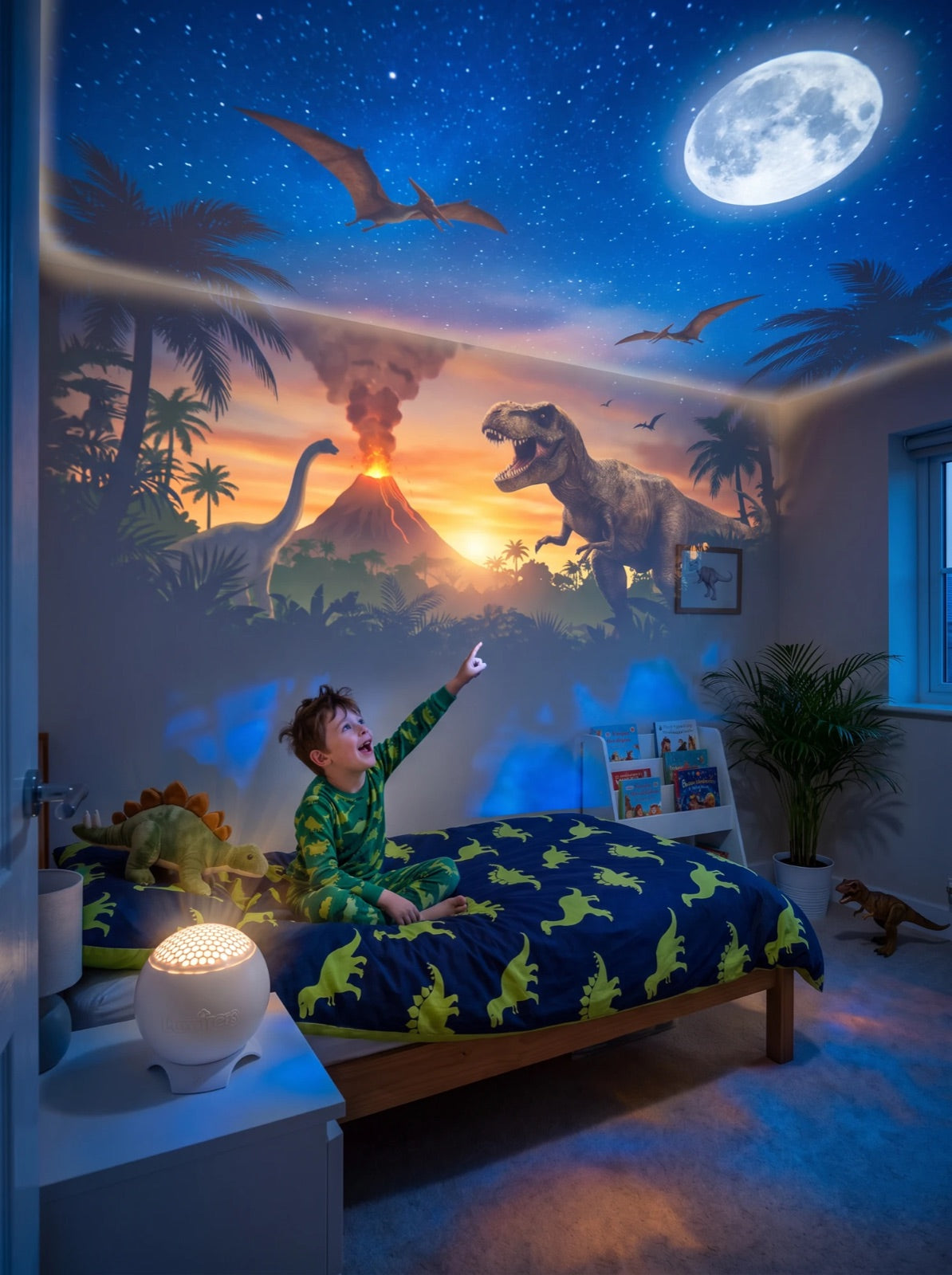 Chambre avec Lumirex allumé